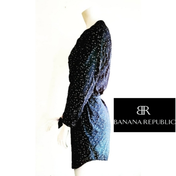 COPY - 🌟 Banana Republic Navy Star 🌟 Dress 👗🌟 - Picture 4 of 14